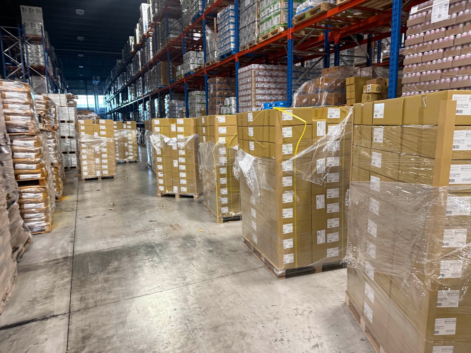 SKU sort and re-stack to spec